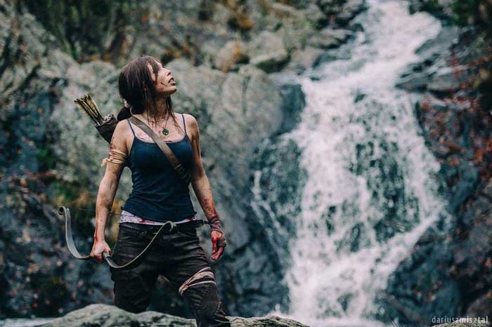 Maja Felicitas Awesomely Gritty Lara Croft Tomb Raider Cosplay Cnn