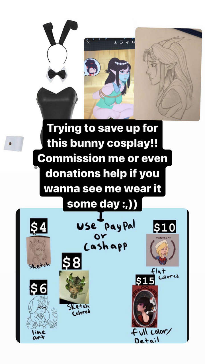 Me Trying To Save Up For Bunny Girl Cos 0