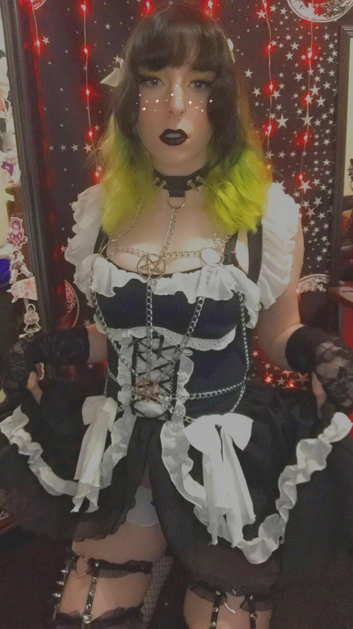 My Goth Maid Cosplay 19f Might Do This Fo