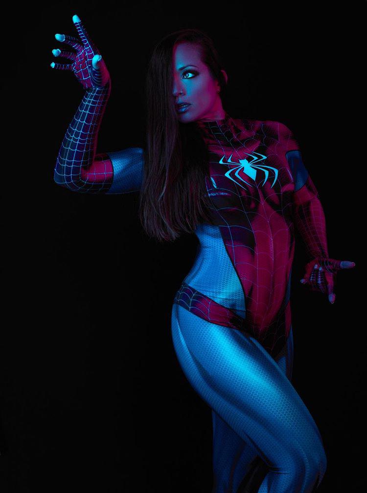 Neon Spidergirl By Fitmermaiid 0