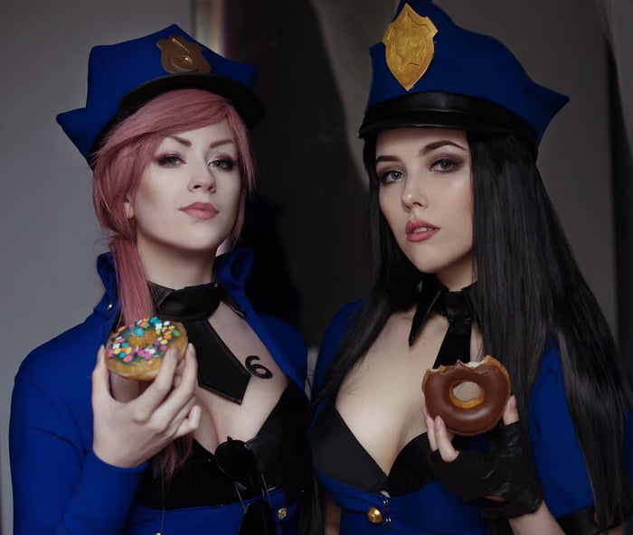 Officer Vi And Officer Caitlyn By Jokerlolibel 0