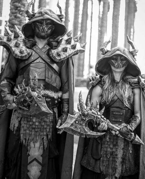 Ronda Rousey Death Knight Cosplay At Blizzcon Cnn
