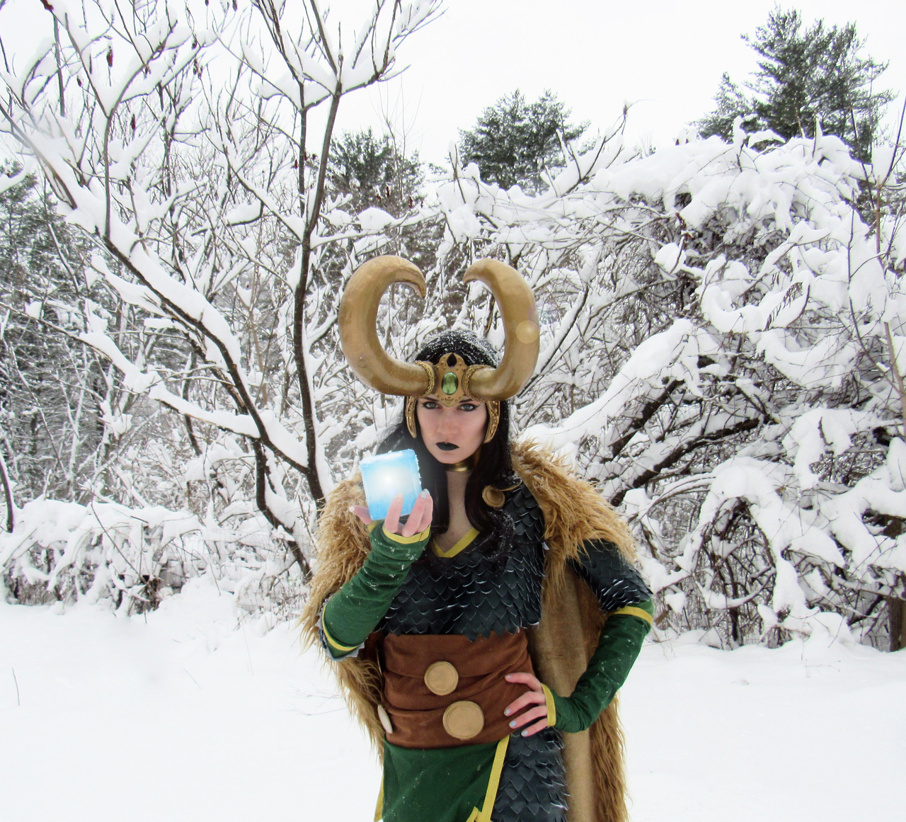 Samanthayoungcosplay Winter Lady Loki Shoot