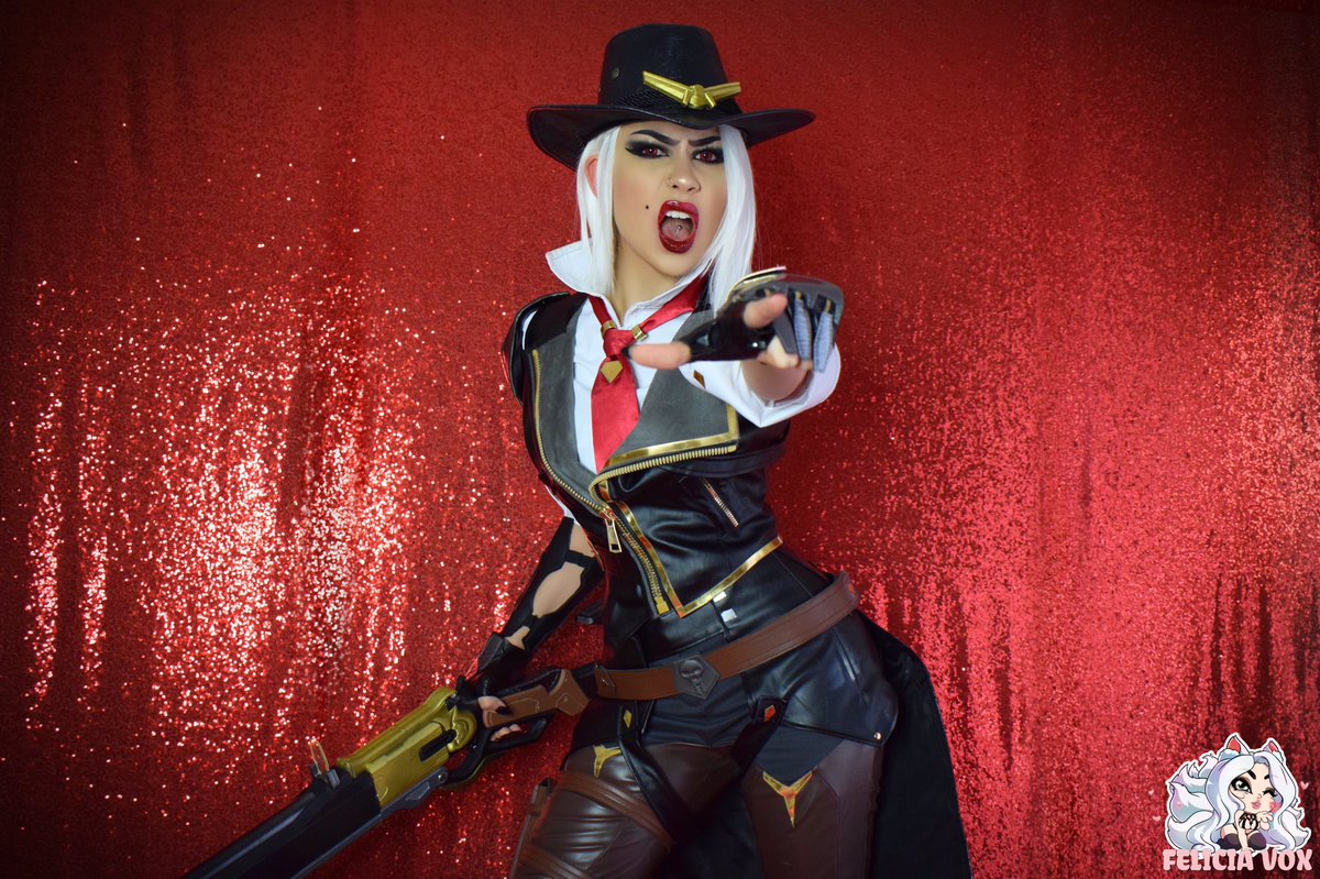 Self Ashe Cosplay From Overwatch By Felicia Vox O