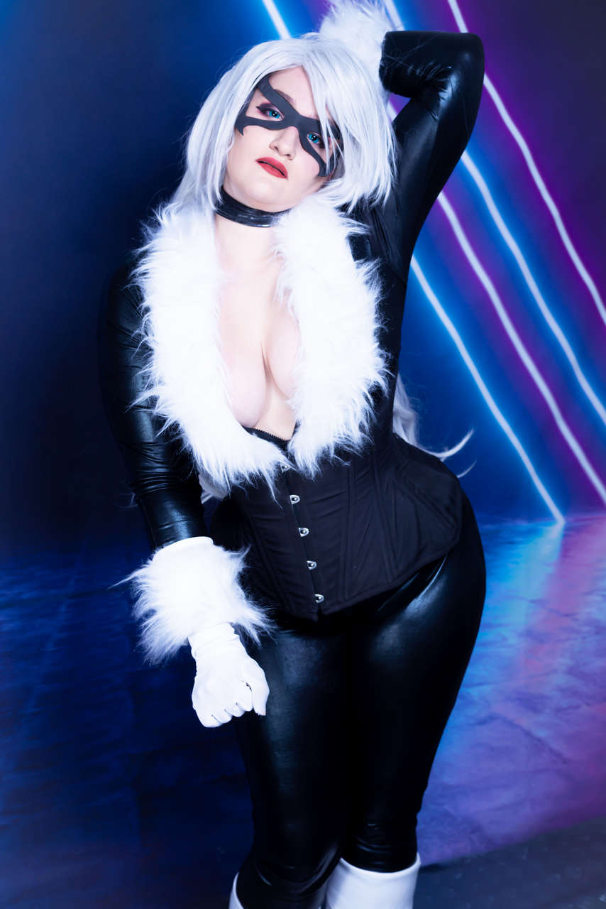 Self Black Cat Spiderman By Natsumi Louise Cosplay