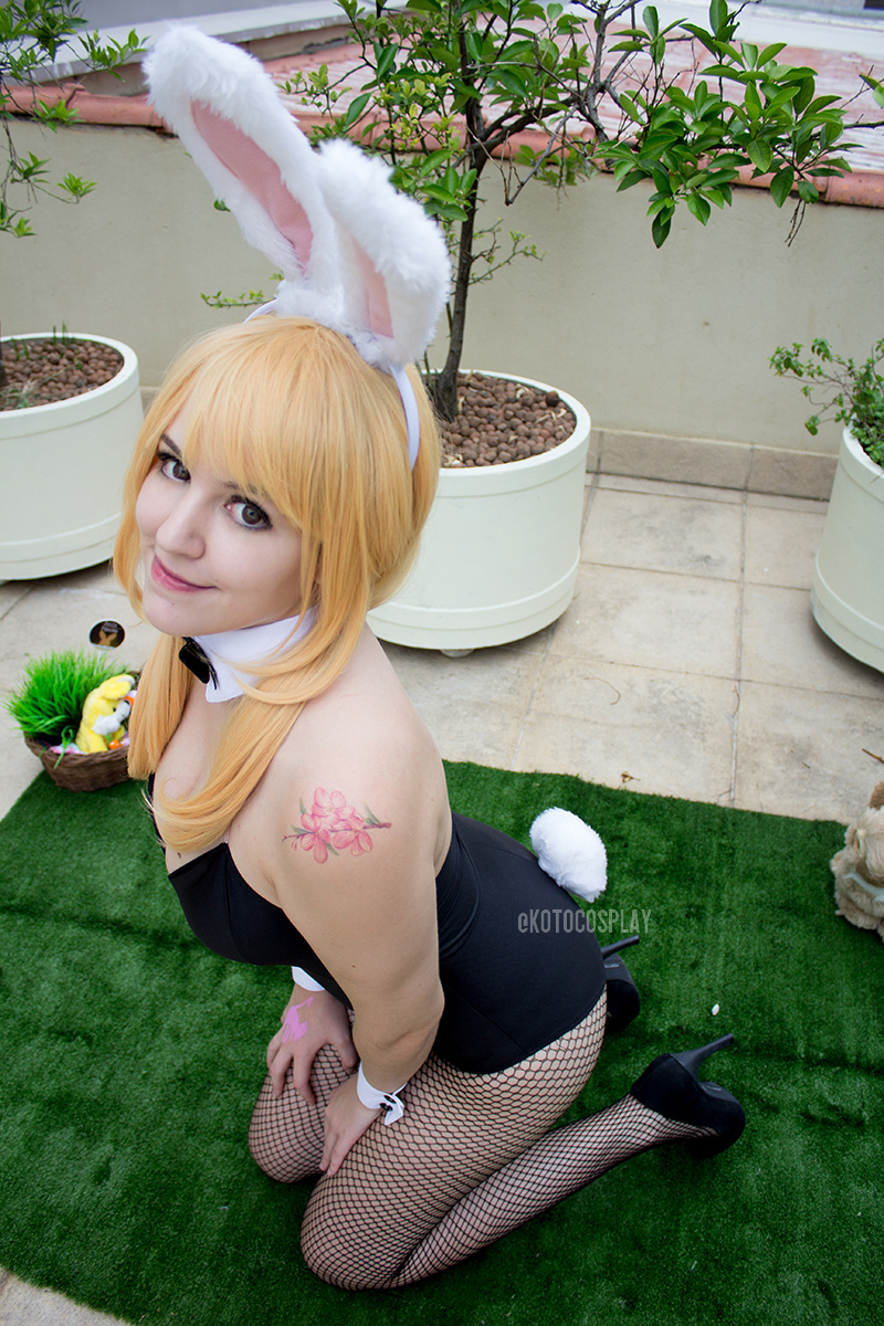 Self Bunny Lucy From Fairy Tail By Koto Cospla