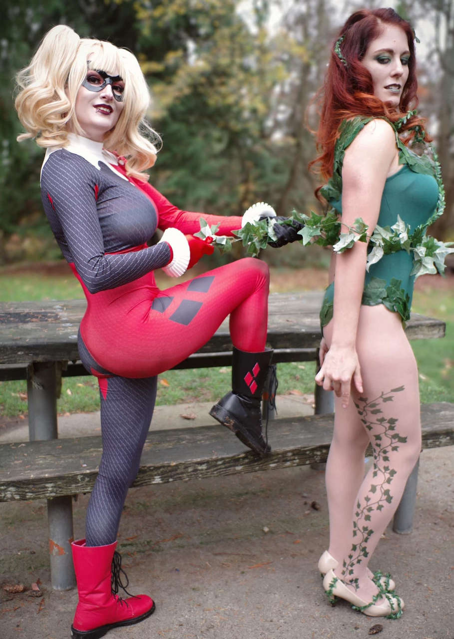 Self Harley Quinn And Poison Ivy By Captive