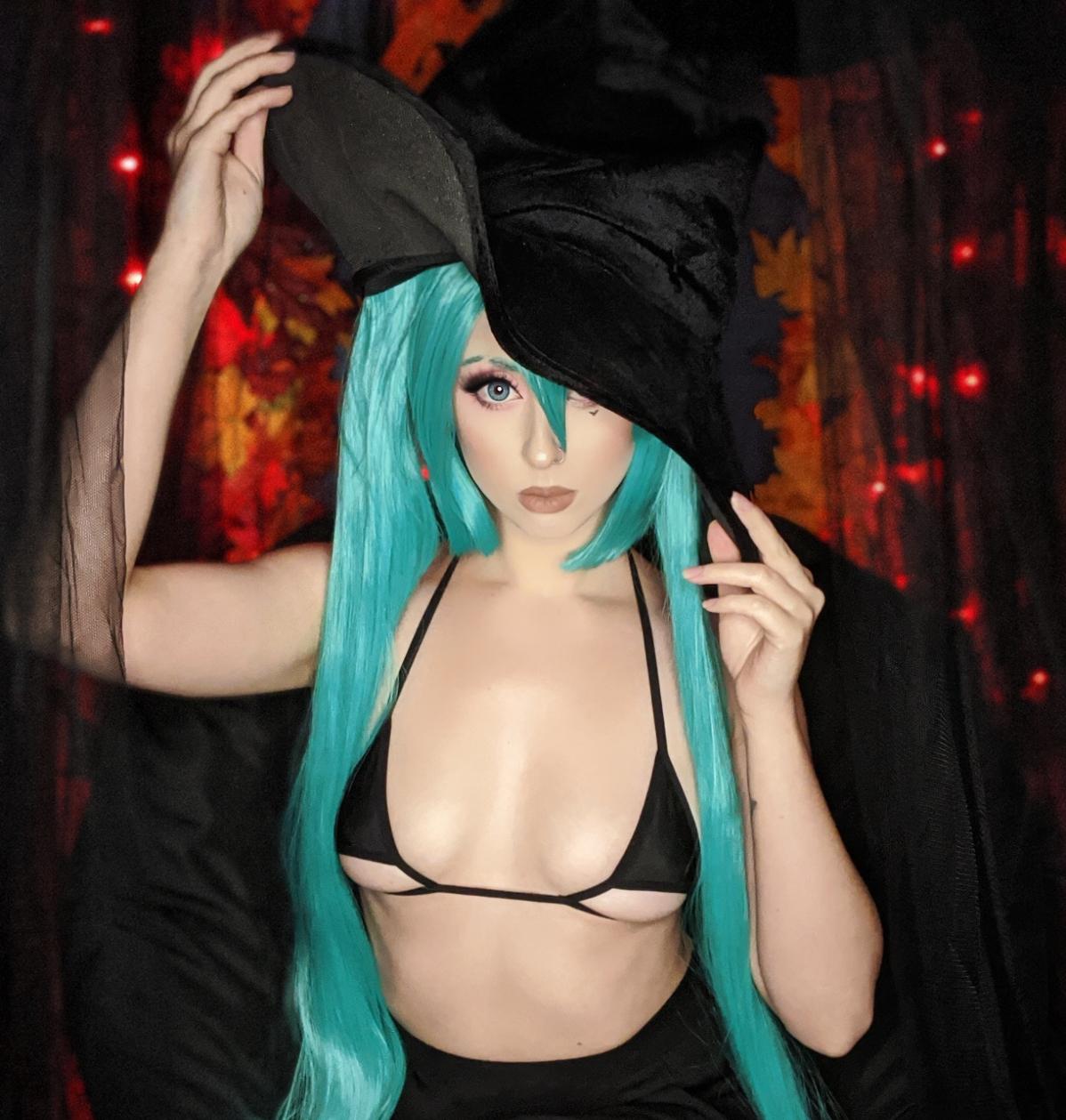 Self Witchy Miku Hatsune By Dark Rei 0