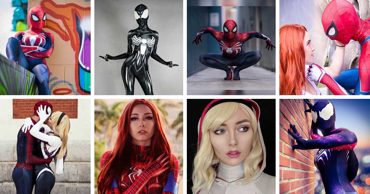 Spiderman Cosplay Cosplay From The Spider Verse 