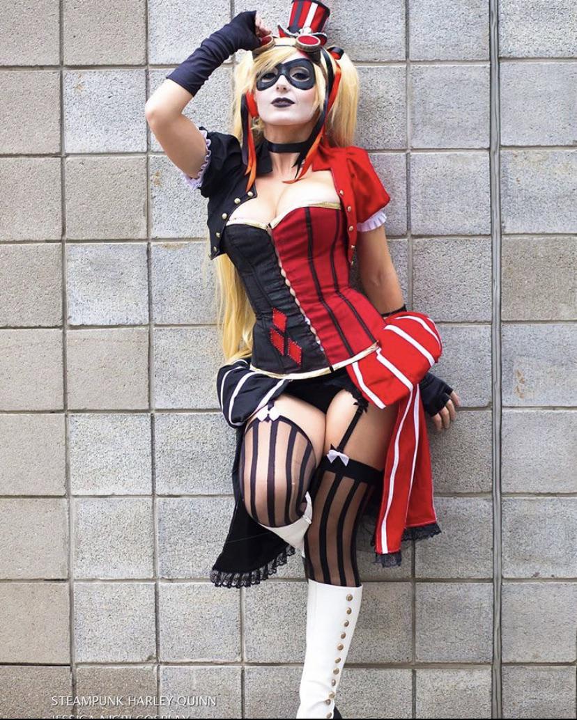 Steampunk Harley Quinn By Jessica Nigr