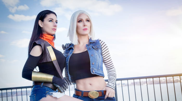 Super Android 17 Android 18 By Giada Robi