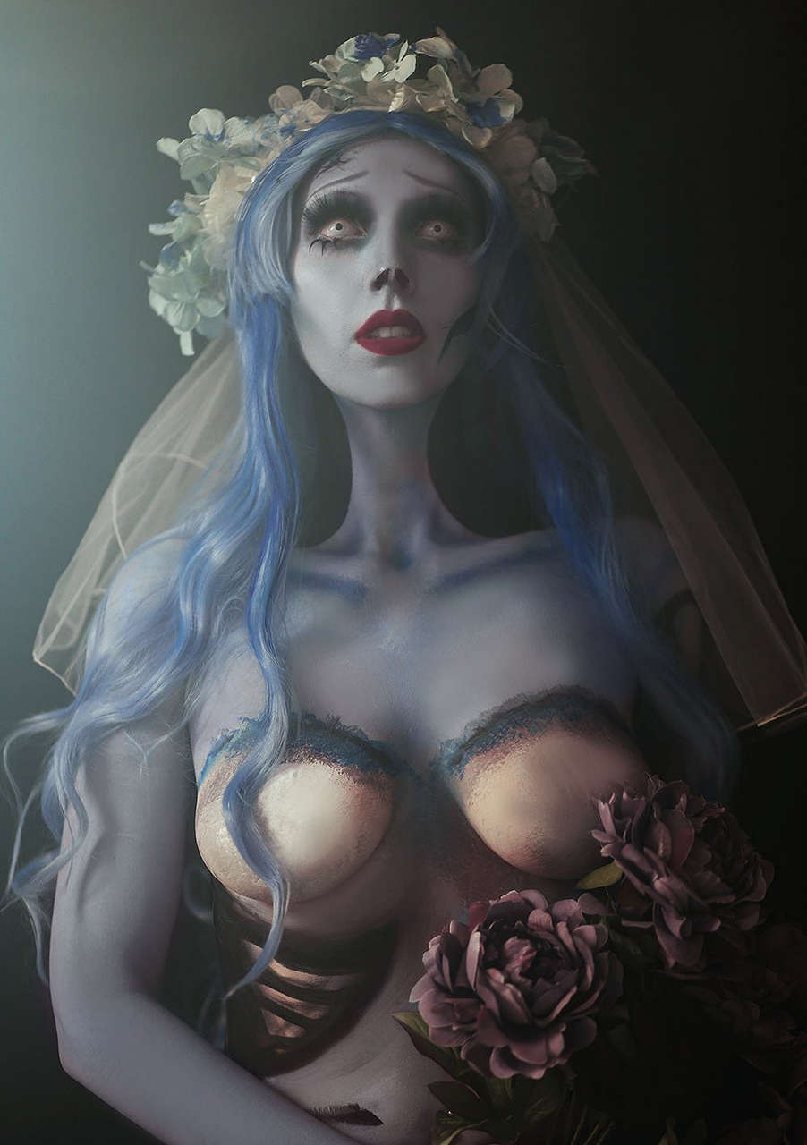The Corpse Bride Bodypaint By Intraventus 0