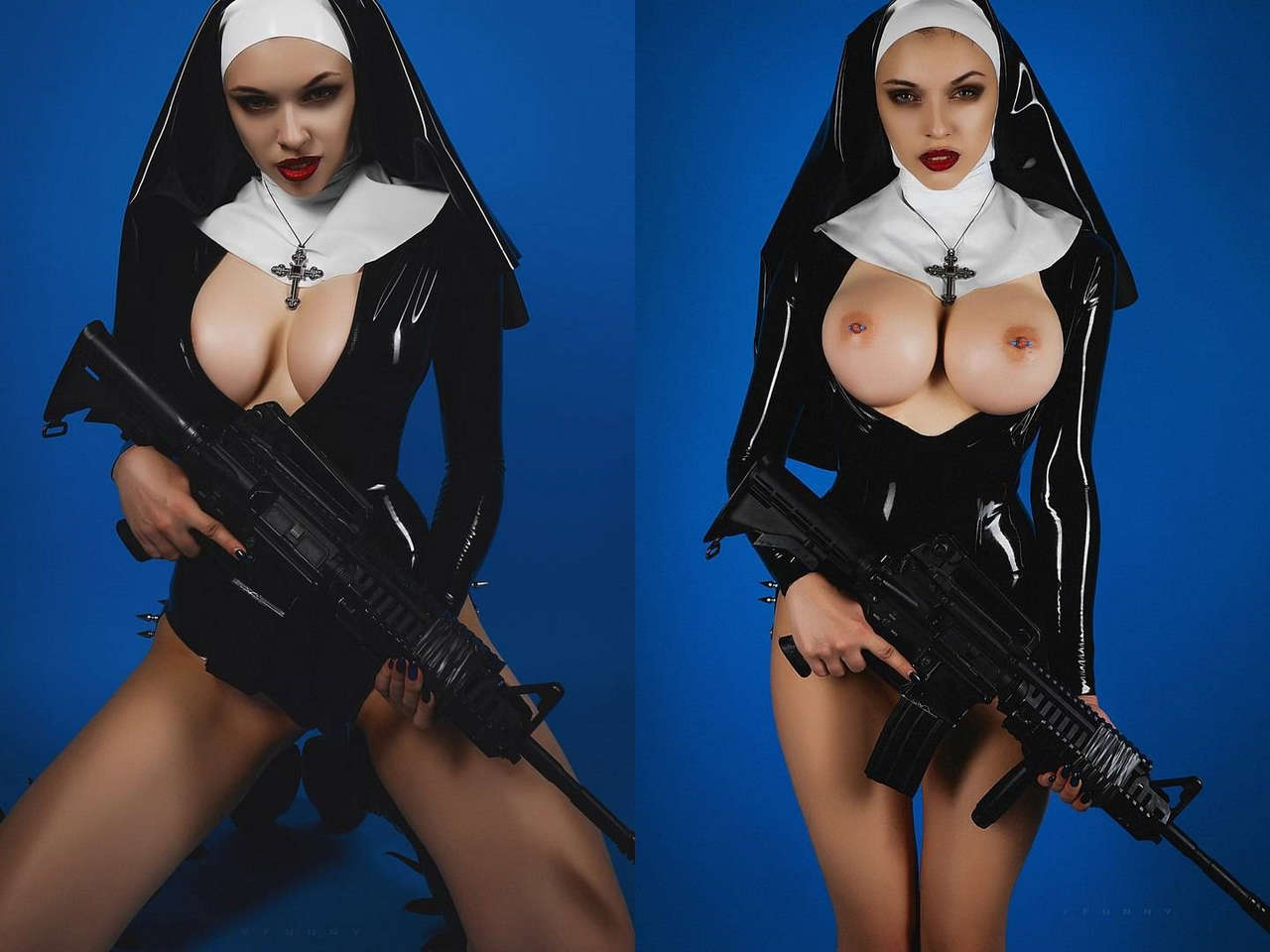 The Saints Nun From Hitman By Octokur