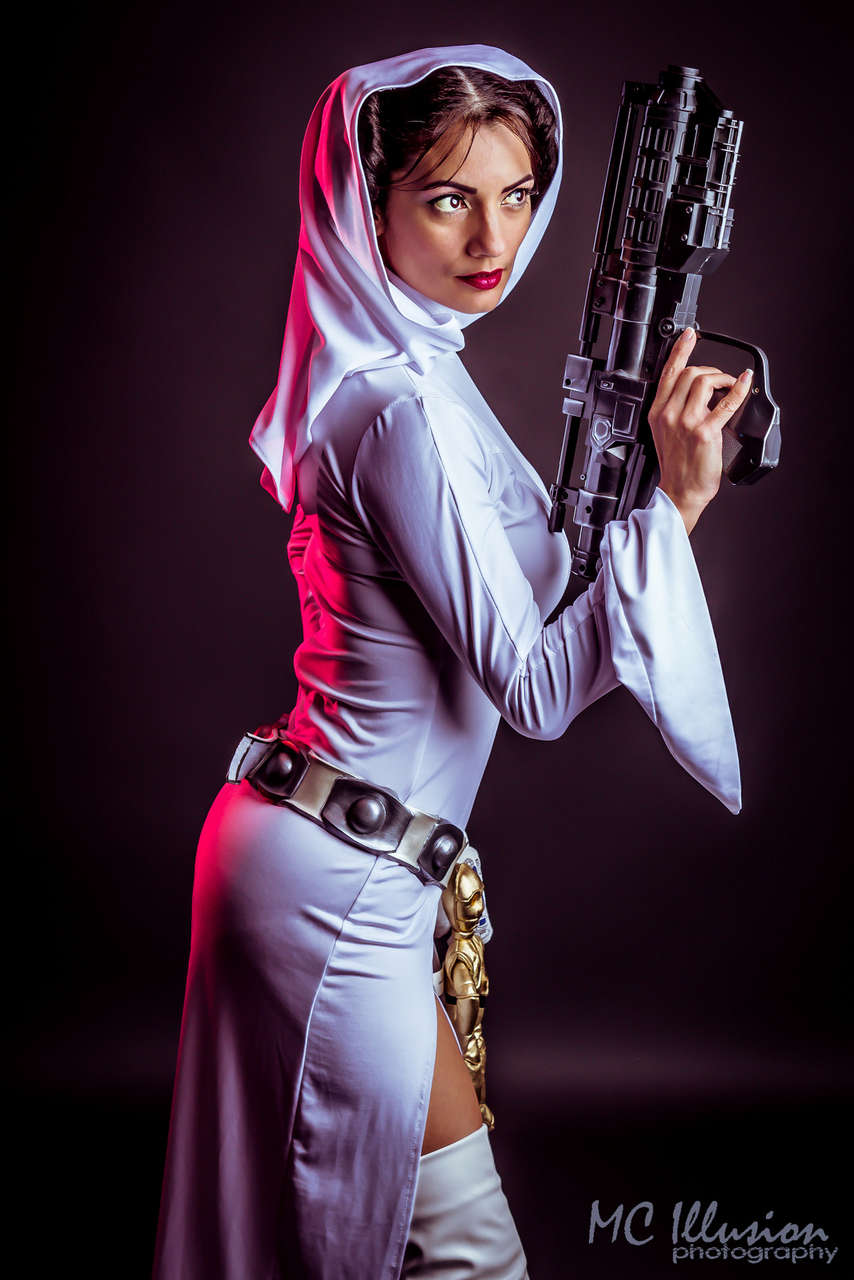 Tiefighters Princess Leia Cosplay By Ivy Pole