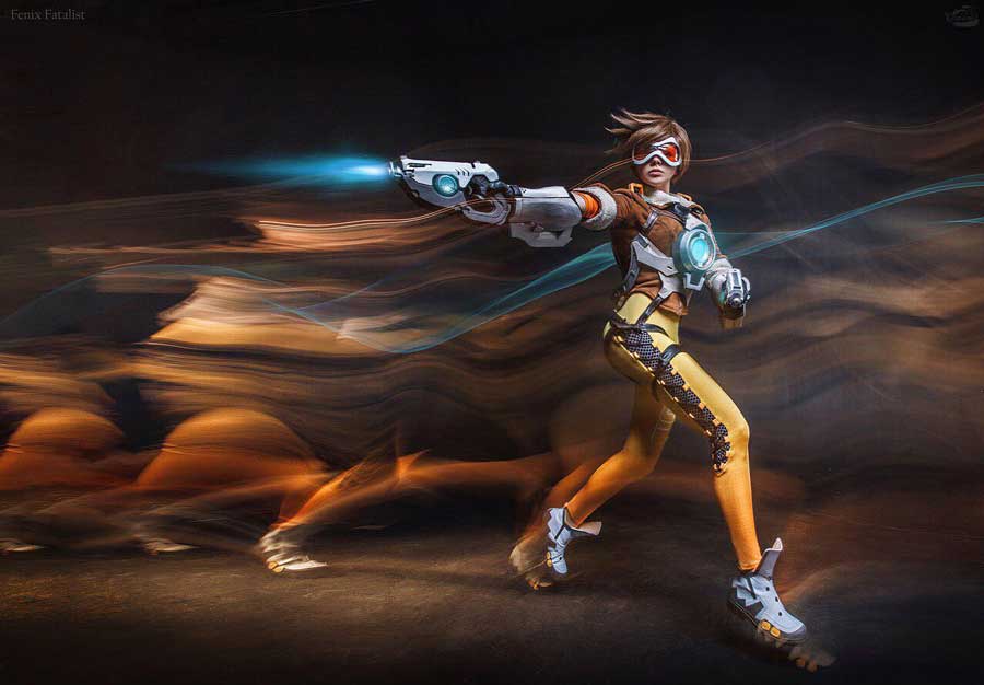 Tracer Cosplay By Fenix Fatalist