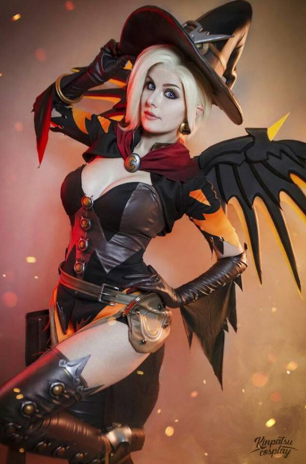 Witch Mercy From Overwatch Cosplay Done By 0