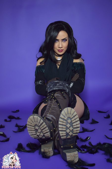 Yennefer Alternate Outfit Cosplay From Th