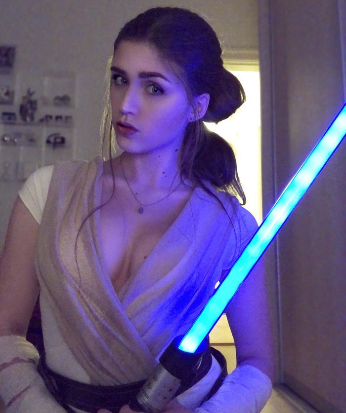 Adeline Frost As Rey From Star Wars
