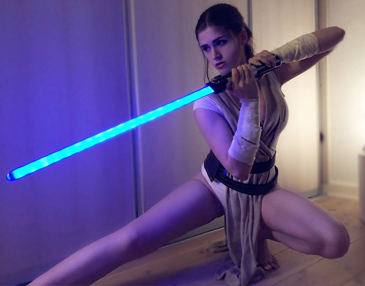 Adeline Frost As Rey From Star Wars