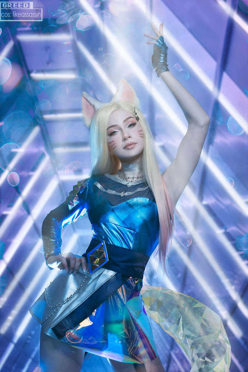 Ahri From Kda Cosplay By Likeassassi