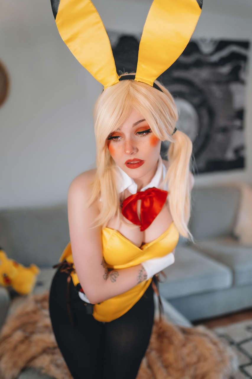 Bunny Suit Pikachu By Ri Car