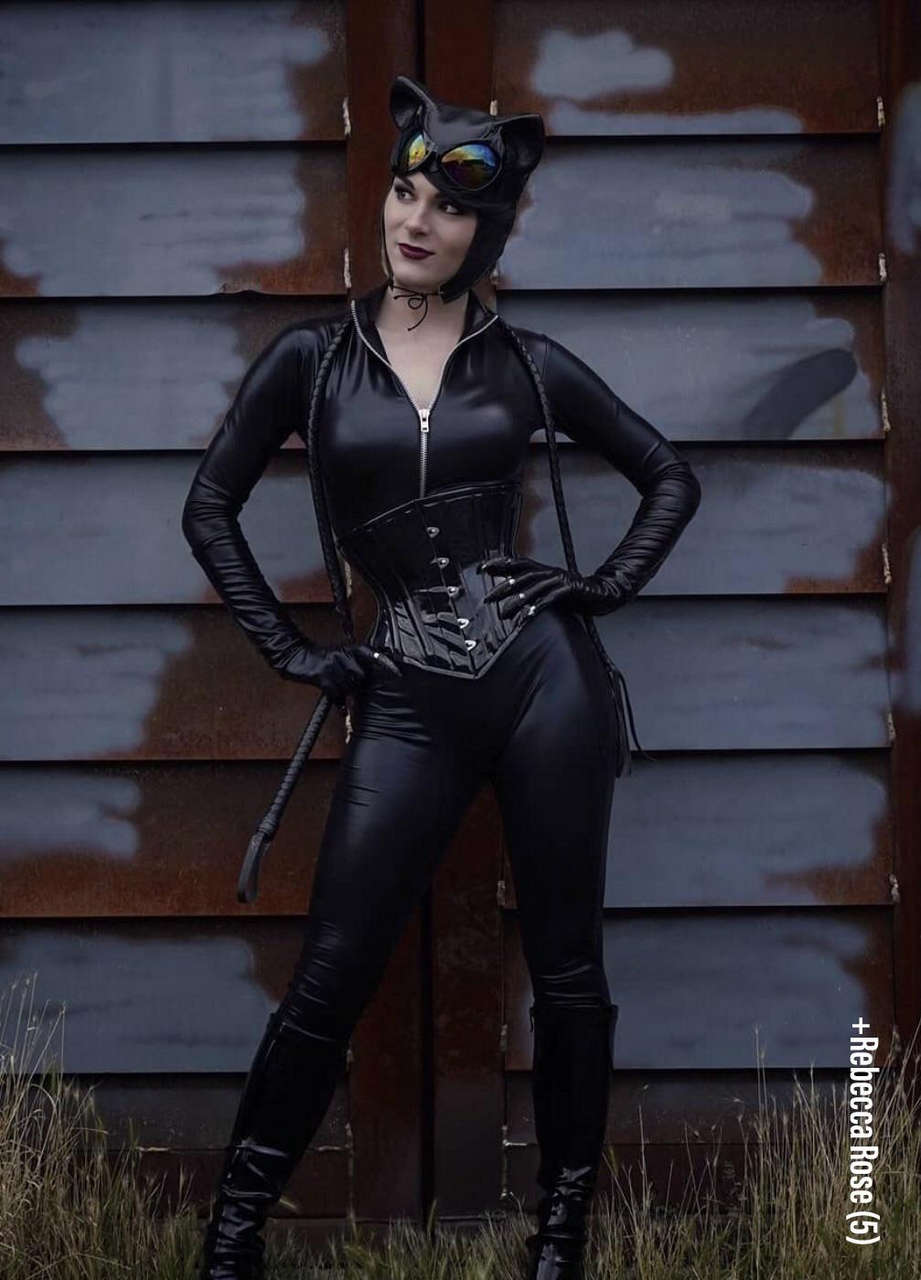 Catwoman Cos By Rebecca Rose