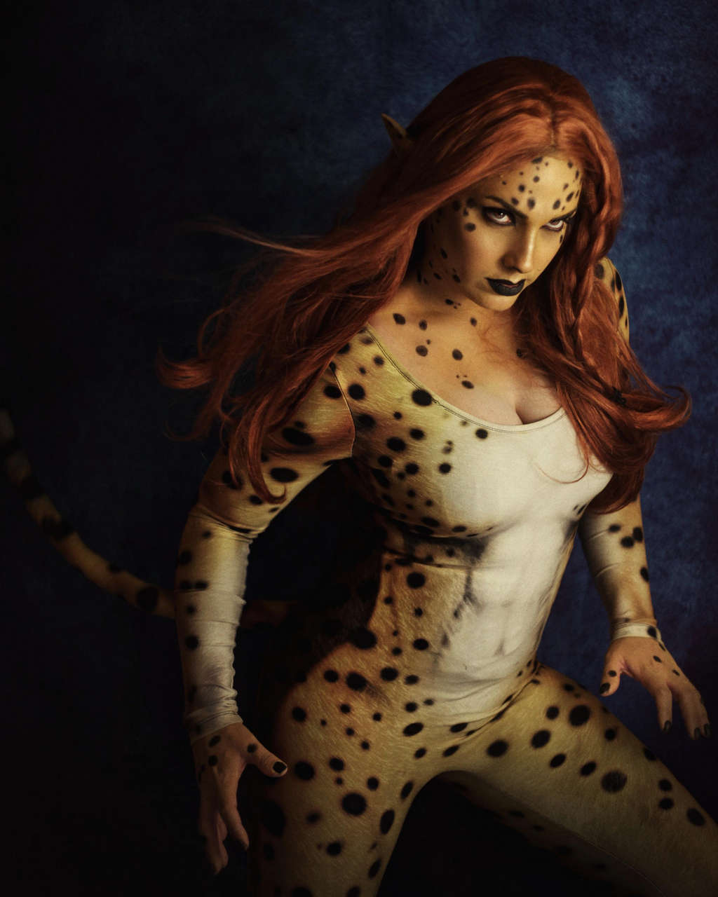 Comic Book Cheetah Cosplay Lis Wonder Makeup By Theadirodrigues 0