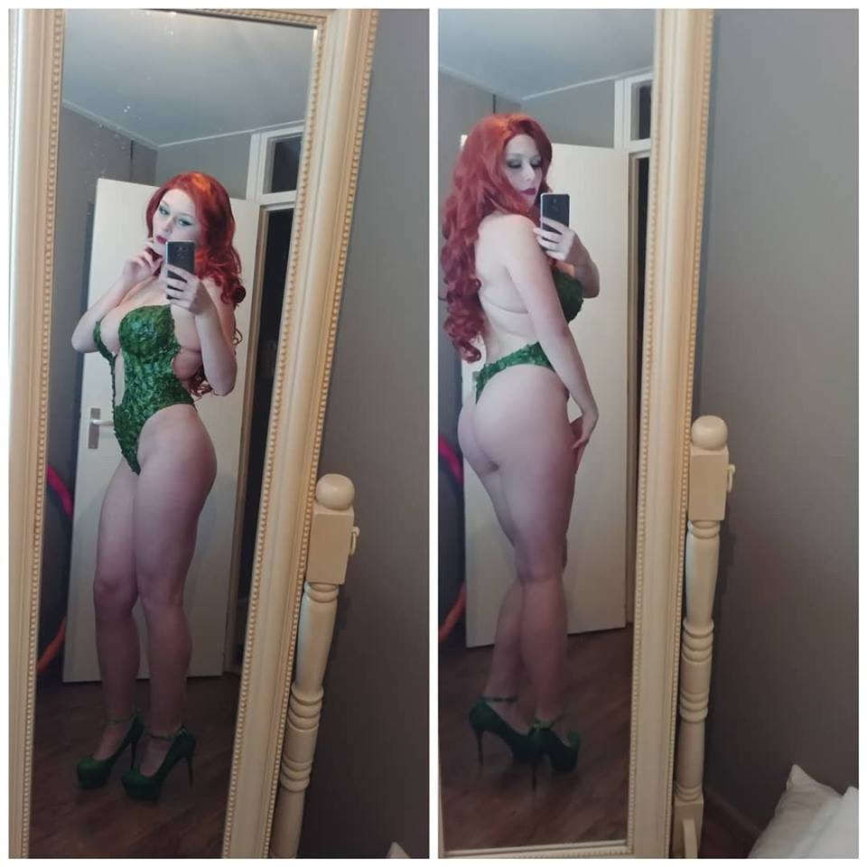 Cosplay Tryout Poison Ivy Dc Comics Adia Cospla