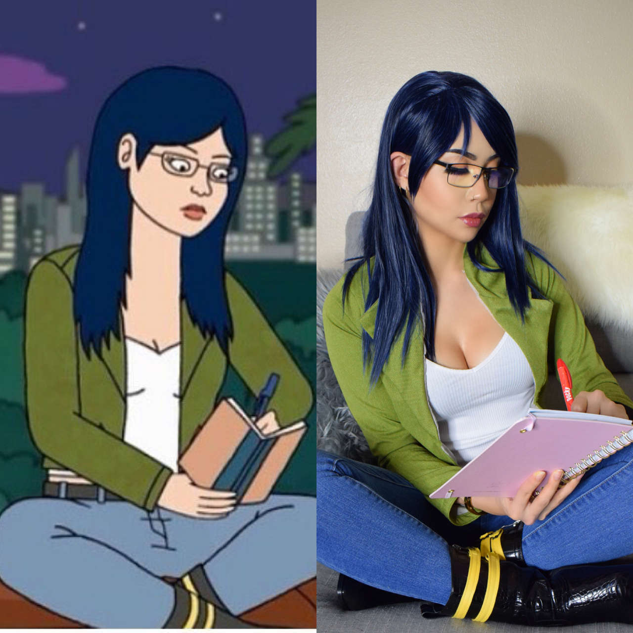 Diane Nguyen From Bojack Horseman Side By Side Cosplay By Felicia Vox 0