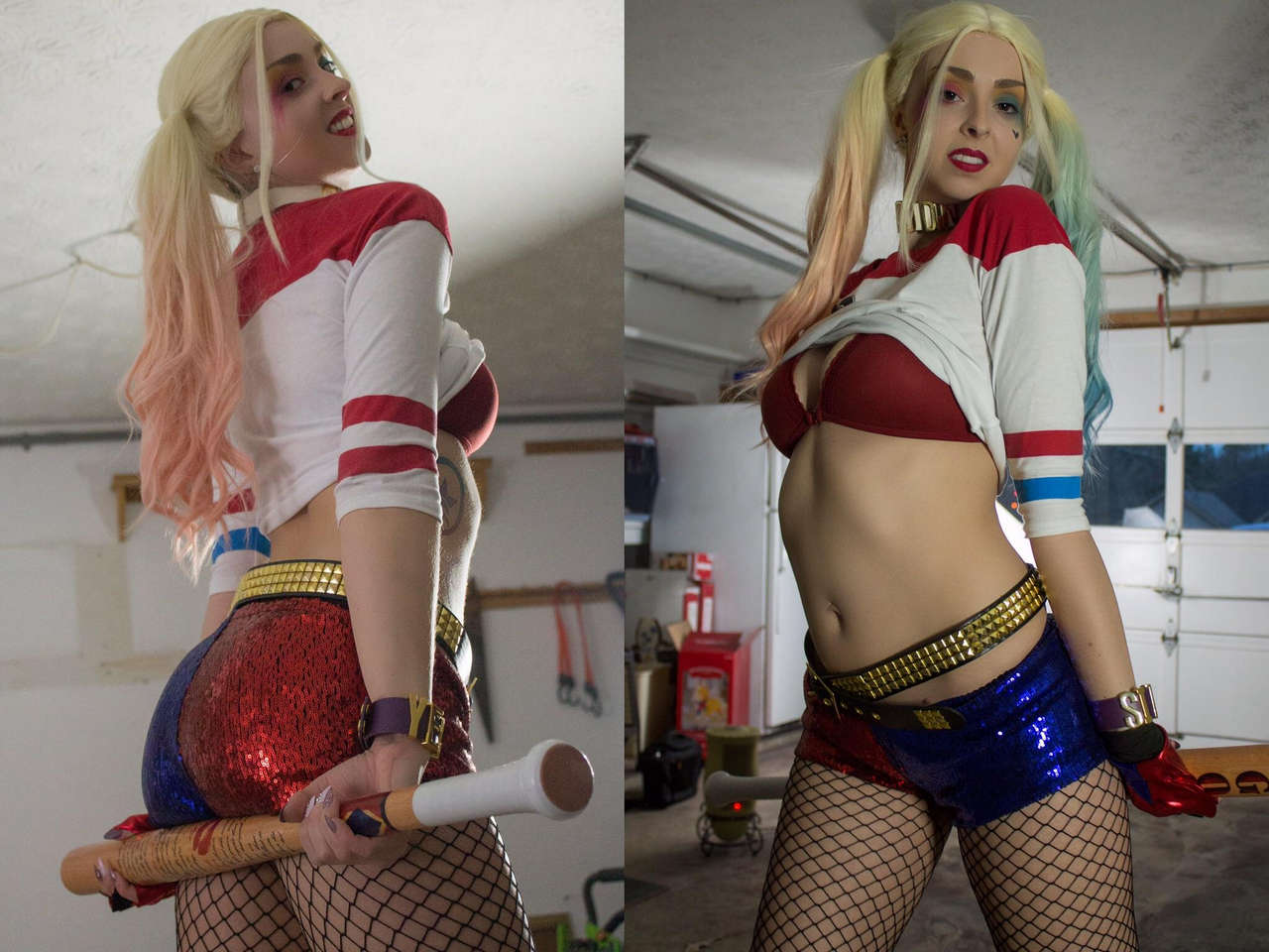 Front Or Back Harley Quinn By Lunaraecosplay Sel