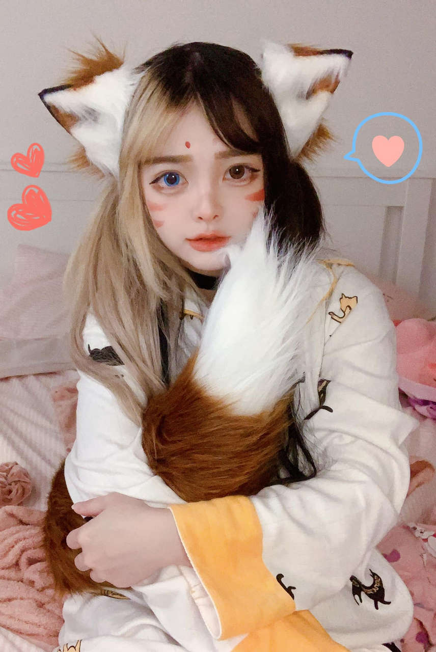 Generic Kitsune Fox Cosplay By Le Josette Shes So Cuteee
