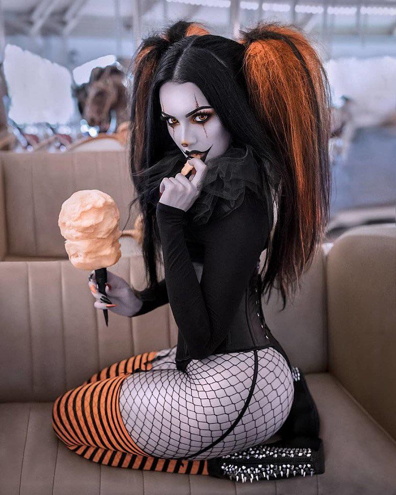 Halloween Harley Quinn By Angelica Rose