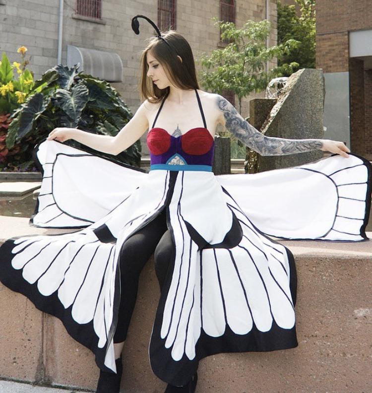 I Did This Butterfree Inspiration Cosplay For My Friend 0