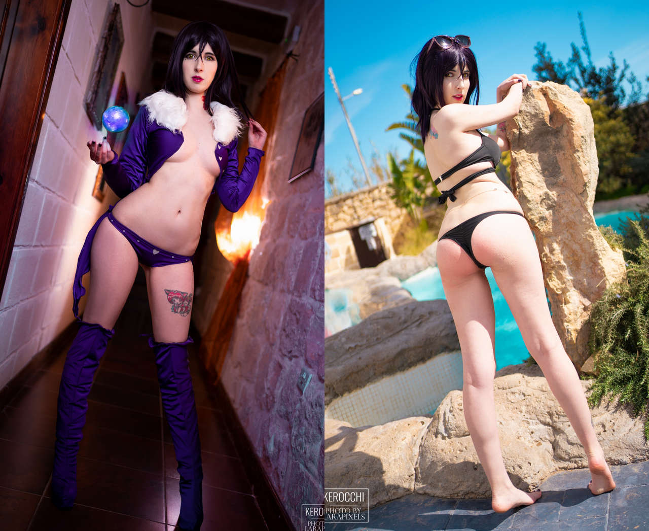 Merlin Front Booty Sexy Cosplay By Kerocchi The Seven Deadly Sin