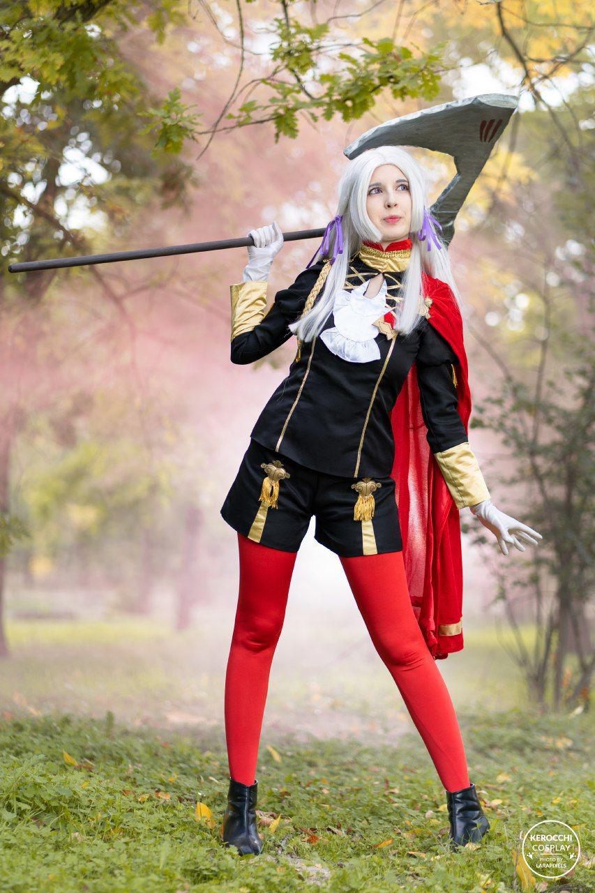 My Edelgard Von Hresvelgr Cosplay Axe Crafted By Me Fire Emblem Three Houses Kerocch