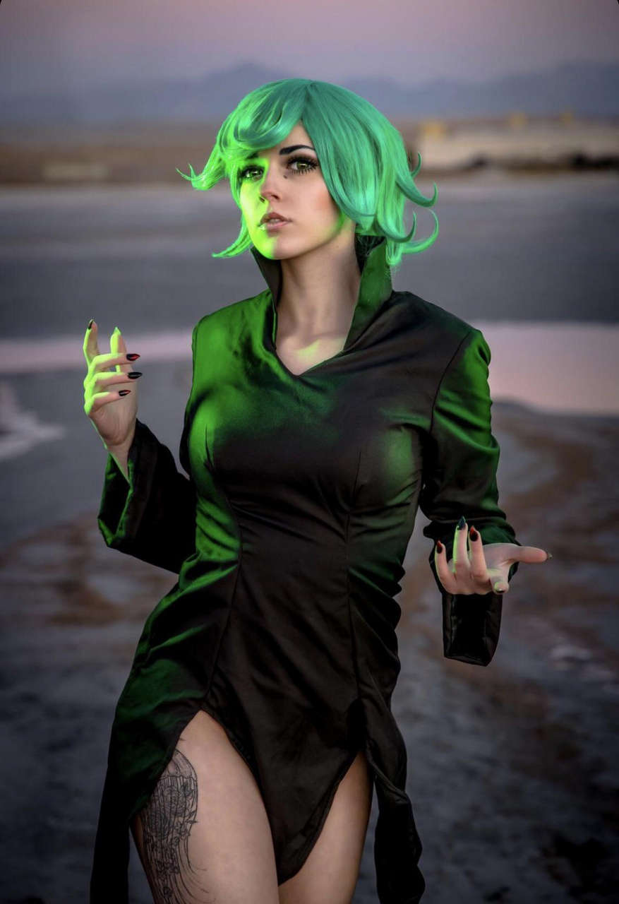 Myself Cosplaying Tatsumaki From One Punch At Th