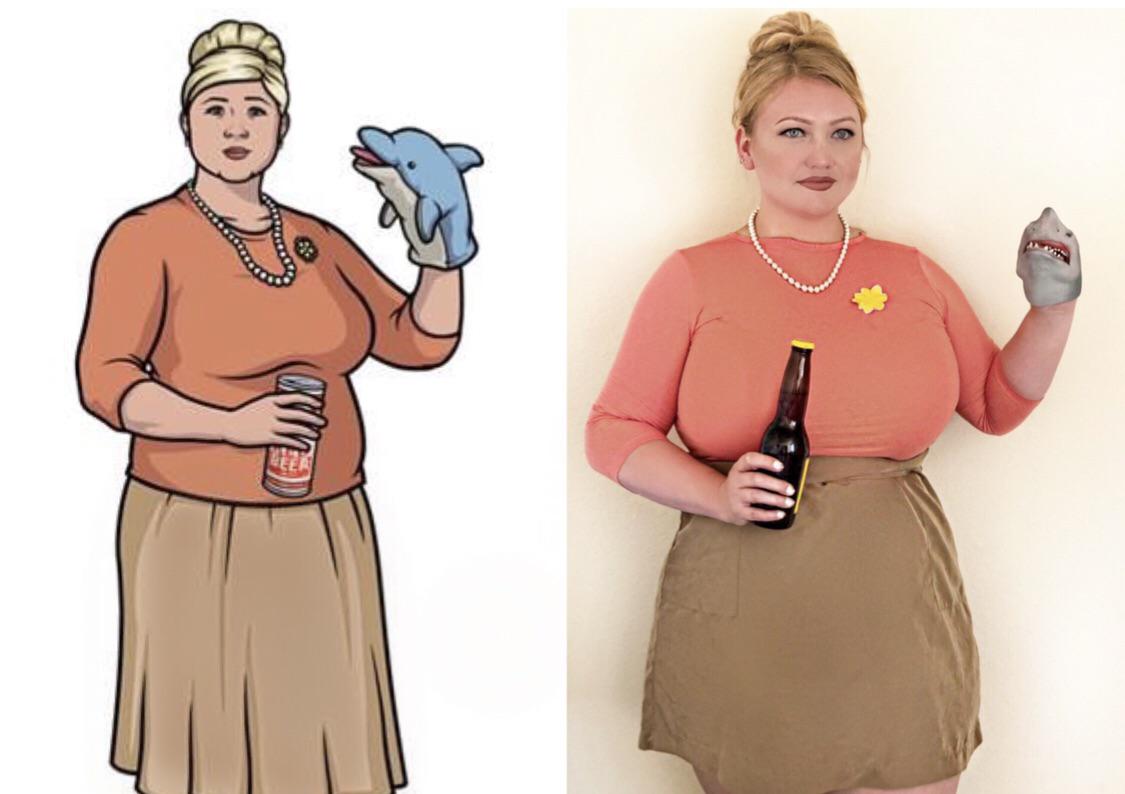 Pam Poovey Archer By Daffodilkitty 0