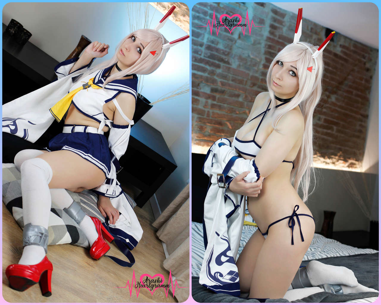 Self Ayanami From Azurlane Onoff By Arash