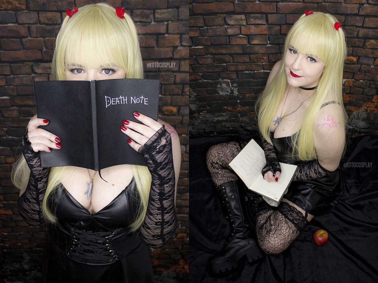 Self Koto Cosplay As Amane Misa From Death Not