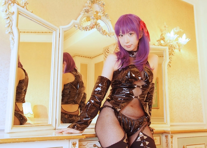 Sexy Sachis Ami Ami In Bondage Outfits While Images Of The Lancer Fate