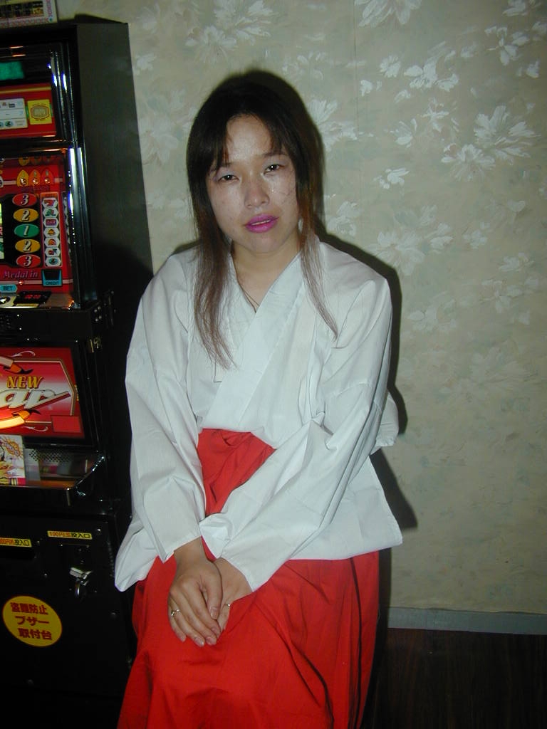 Uss Masquerade Shrine Maiden Cosplay With Sex Toy