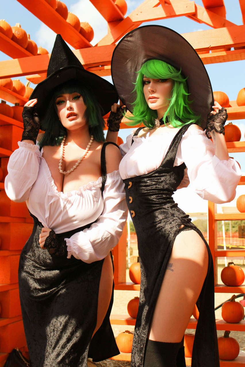 Witch Fubuki And Tatsumaki By Yureta And Gremlynn