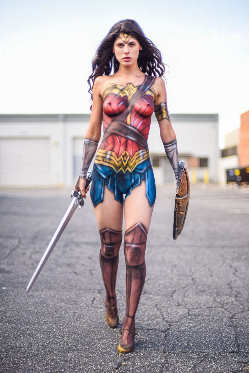 Wonder Woman Bodypain