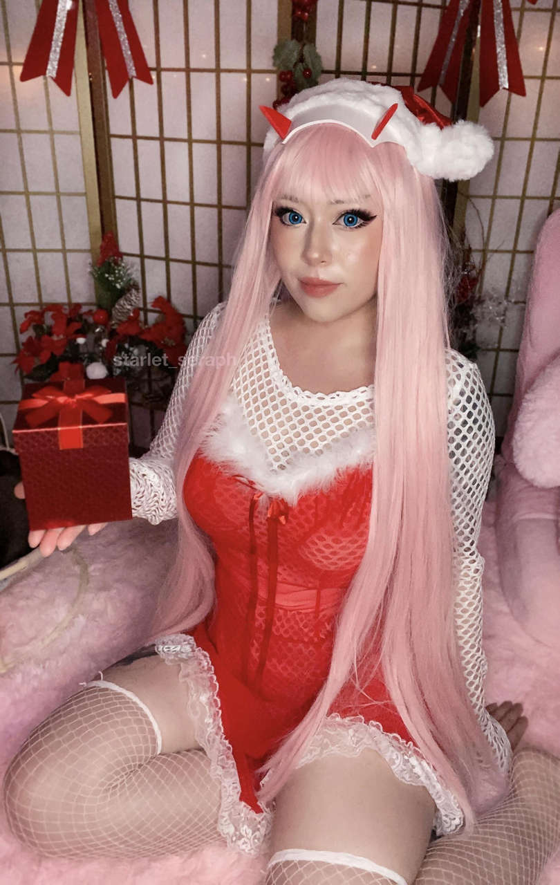 A Christmas Themed Zero Two By Starle