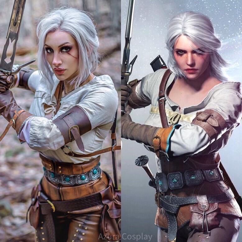 Ciri Cosplay From The Witcher 3 By Azuracosplay Sel