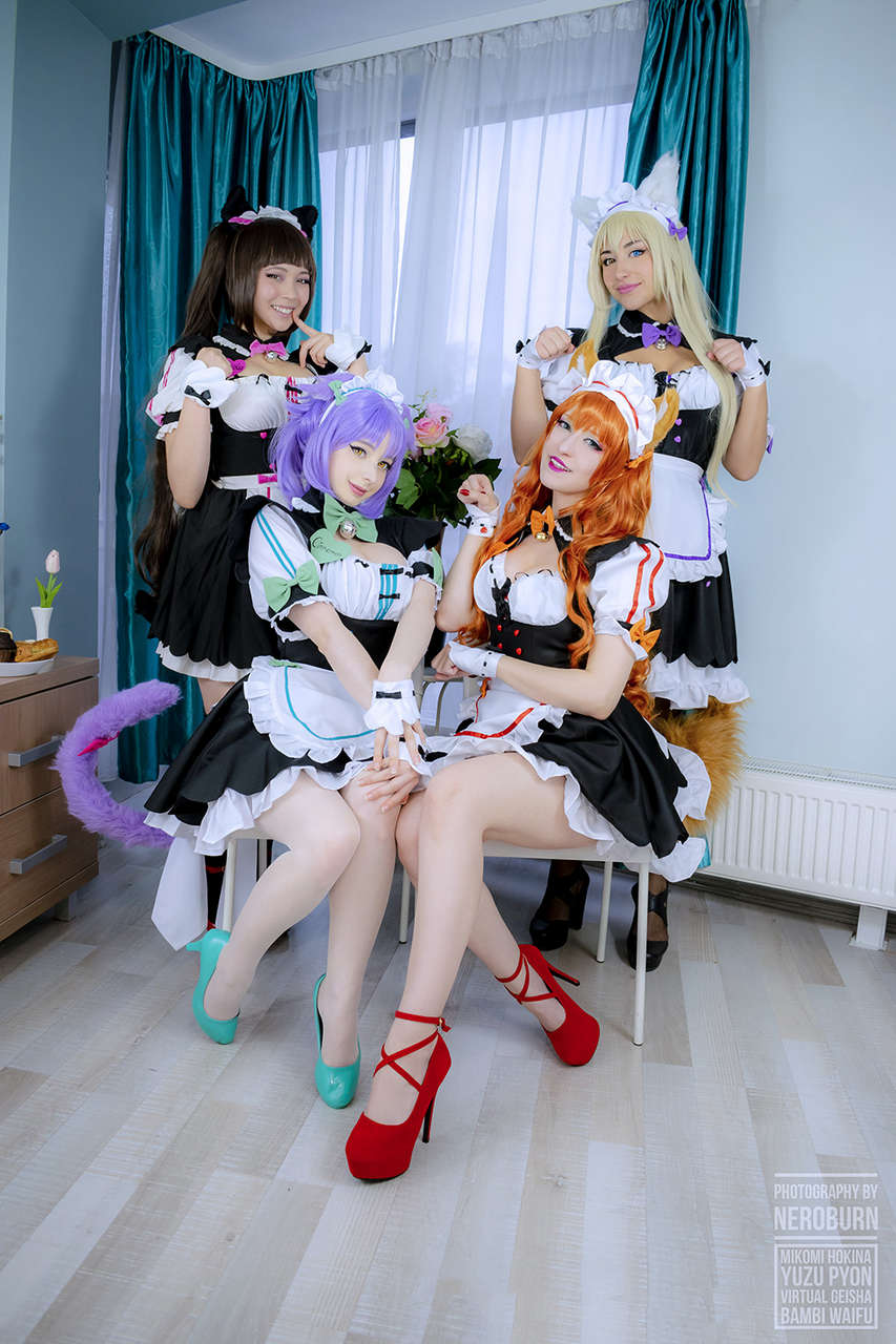 Cosplay Galaxy Self Your Maids Are Waitin