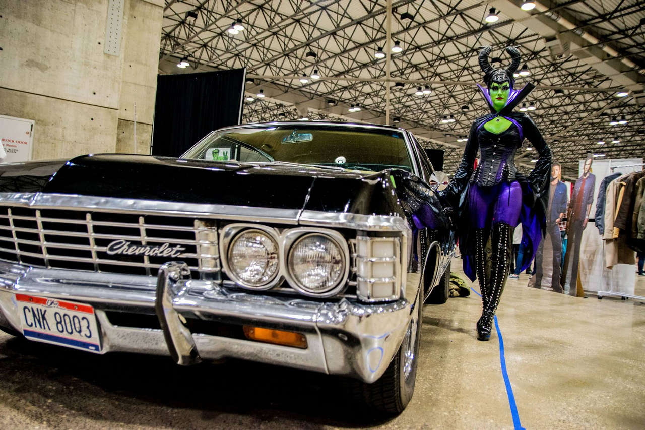 Dingus As Maleficent With The Supernatural Car Because I Coul