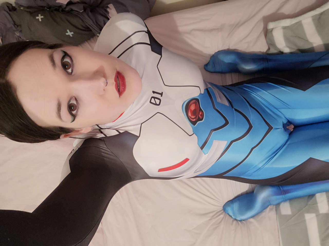 Femmed Plugsuit Shinji By Me Ella