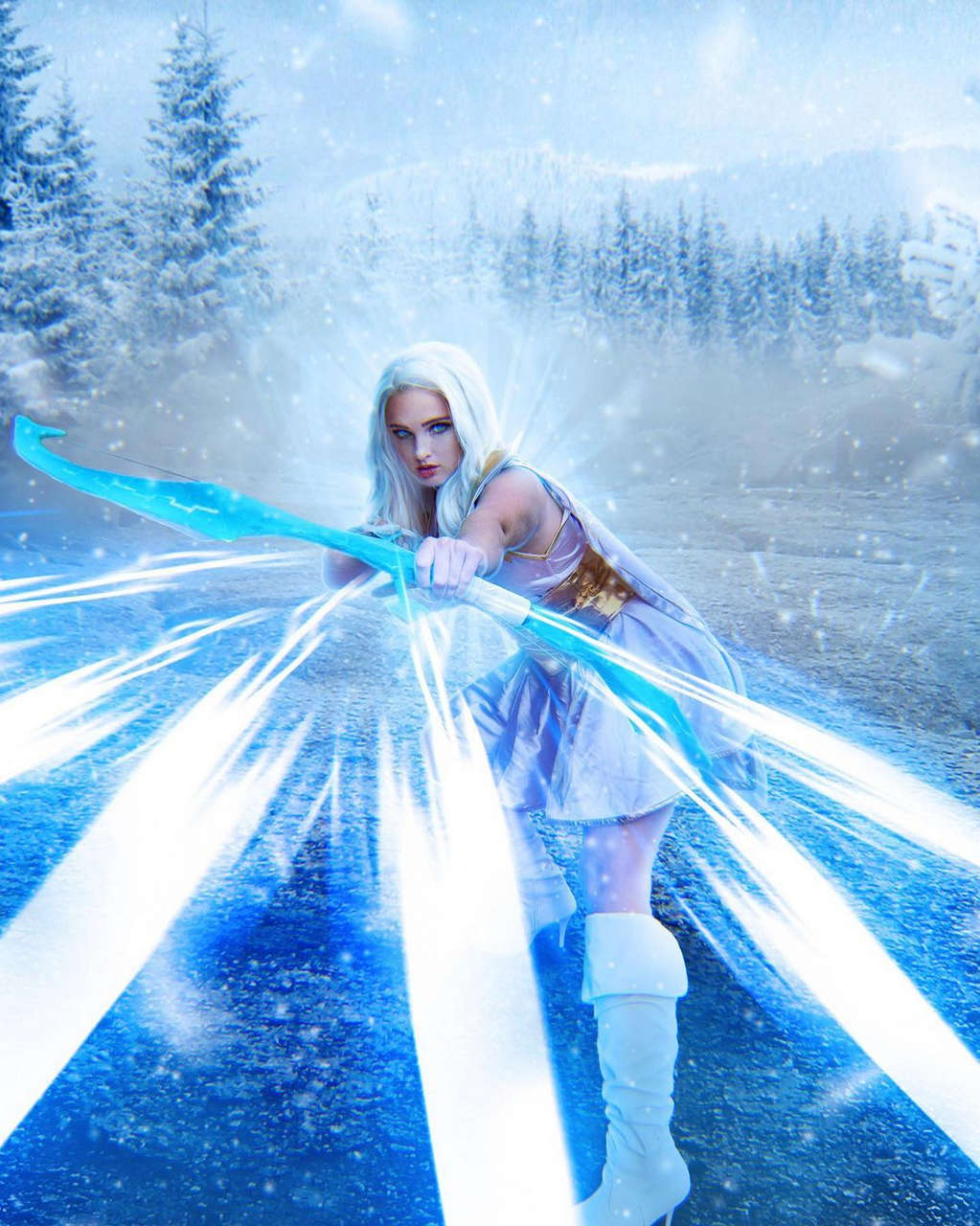 Freljord Ashe From League Of Legends Summonners Rift By Michaela Lee