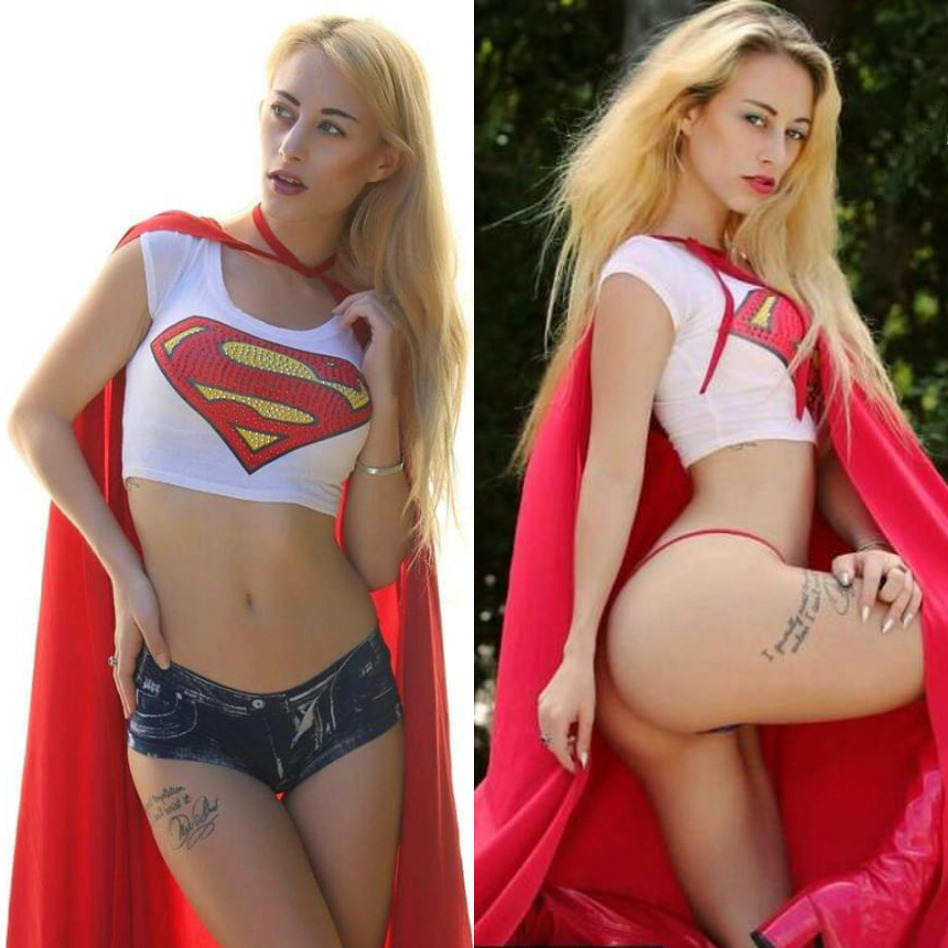 Geek Babes Sexy Supergirl By Dbsciacc